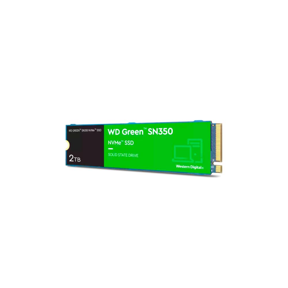 UNIDAD EN ESTADO SOLIDO WD GREEN SN350 2TB M.2 2280 PCIE 3.0 X4 NVME SSD WDS200T3G0C