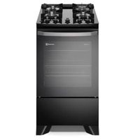 Cocina Electrolux FE4GP4H 4 Hornillas Gas Color Negro