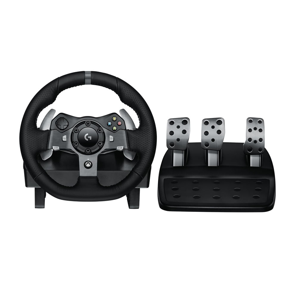 Volante para videojuegos Logitech G920 Driving Force Negro