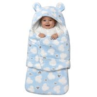 SACO DE DORMIR CON DISEÑO - CELESTE