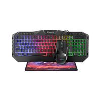 Combo Gamer 3 en 1 Xtrike Me MK-900 SP Teclado Mouse Mousepad RGB