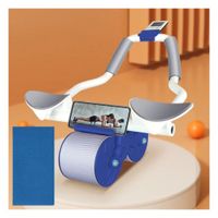 Rueda Para Ejercicios Abdomen y Gluteos Azul Azul