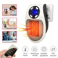 Calefactor Eléctrico Portátil con Control