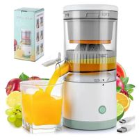 Exprimidor de Naranja y Frutas Eléctrico Portátil y Recargable