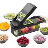 Picador de verduras fácil de usar Verde
