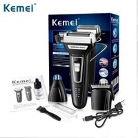 Maquina Cortador de Cabello y Afeitador 3en1 KEMEI