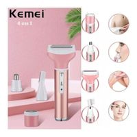Depiladora para Dama KEMEI 4 en 1