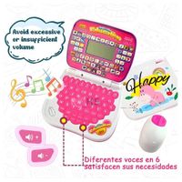 MINI LAPTOP PARA NIÑAS EDUCATIVA BILINGUE INGLES - ESPAÑOL