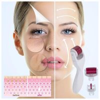 Derma Roller Rodillo de Mesoterapia 4 en 1