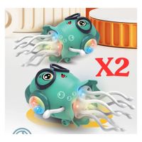 PulpoX2 Interactivo Eléctrico -Turquesa