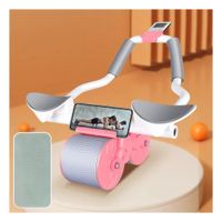 Rueda Para Ejercicios Abdomen y Gluteos Rosado Rosado