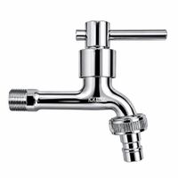 Grifo caño Jardín y lavanderia Alfa 34 Premium Cromado