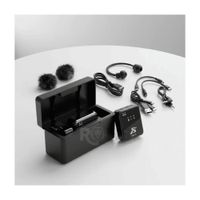 Micrófono Solapero Inalámbrico DUAL 4 en 1,  Modelo SX63