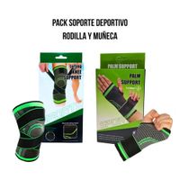 Pack Soporte Activo Rodilla + Muñeca Máximo Rendimiento