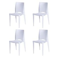 Pack Silla de Comedor Marsella Blanco