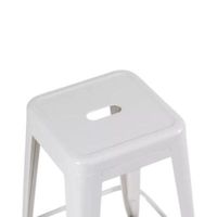 Banco Bar  Modelo York Color BLANCO
