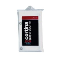 Cortina semi transparente para ducha Eva