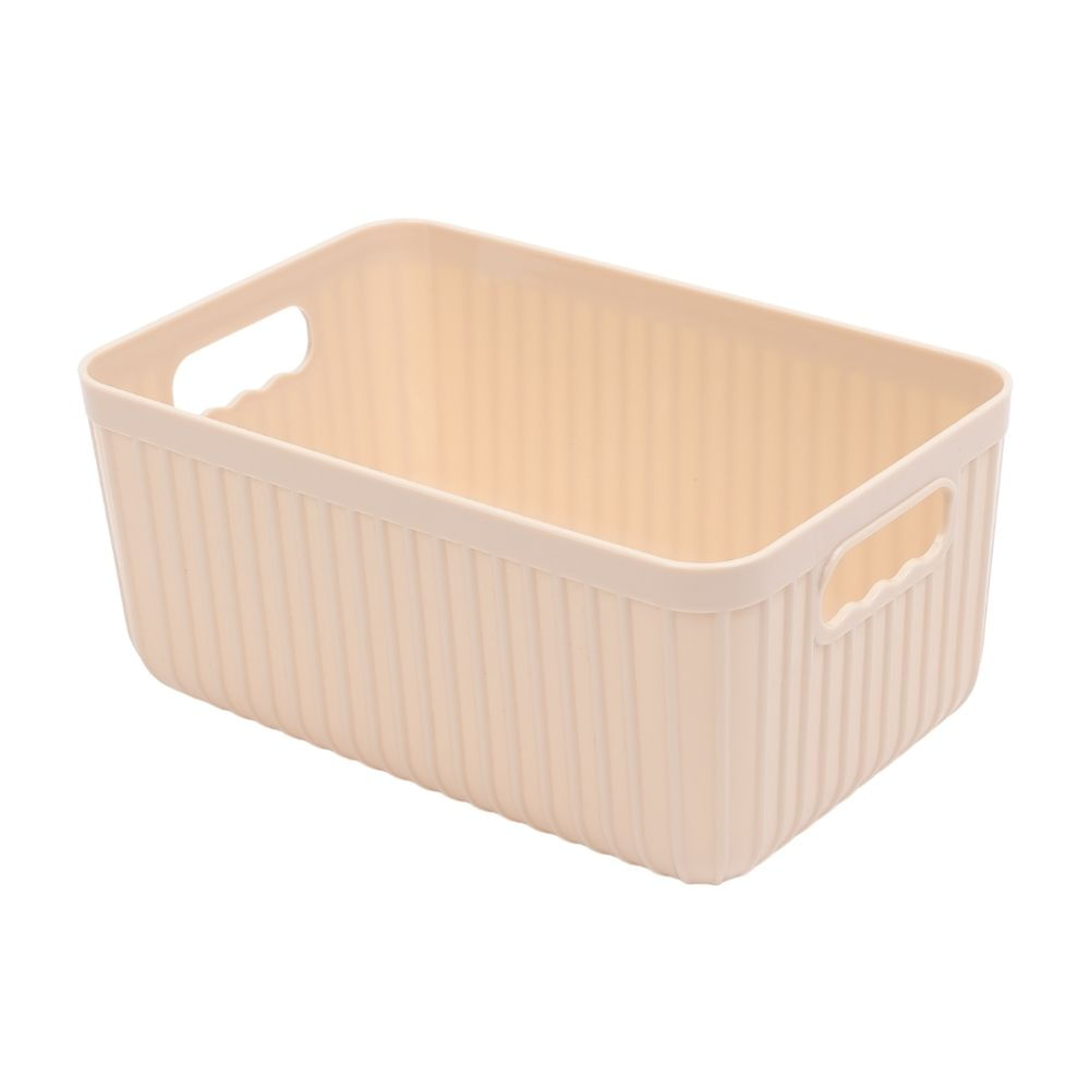 Canastilla Organizadora Plastico 26x17x12 cm Blanco