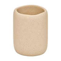 Porta Cepillos Orange Resina Beige