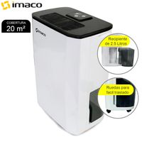 Deshumedecedor Digital Imaco 2. 5 Litros DHE1002