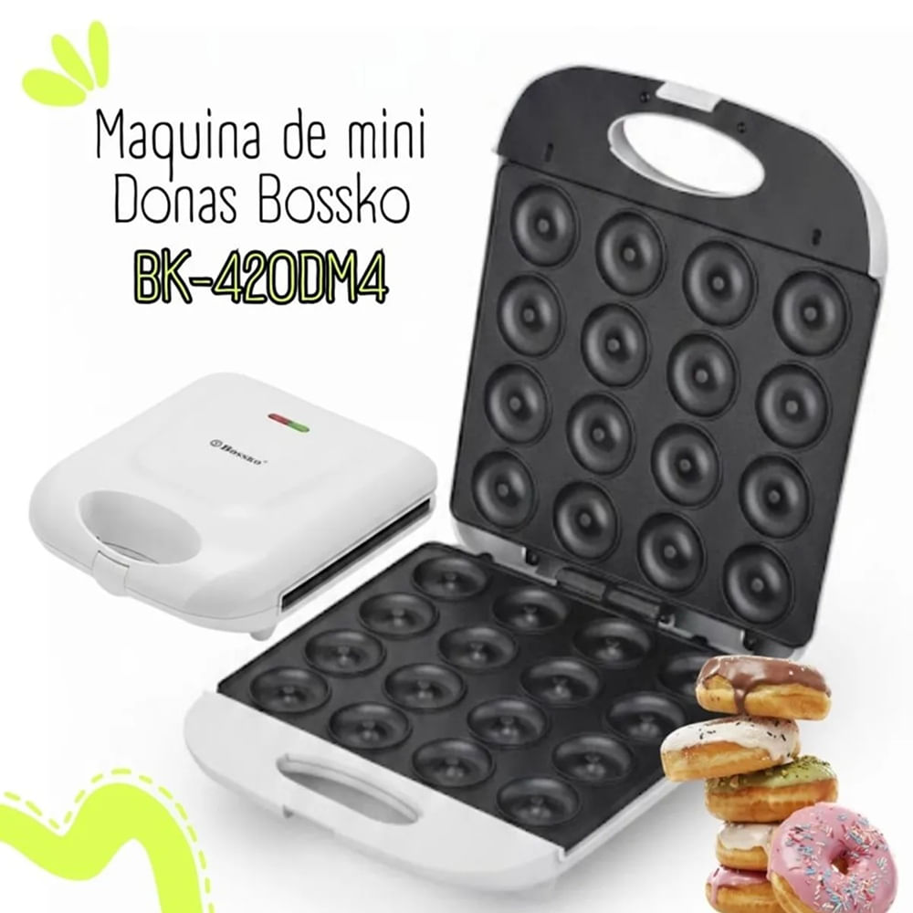 Maquina para hacer donas BOSSKO de 16 unidades - BK-420DM4
