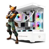 CPU Gamer AMD Ryzen 5 5500 16gb 500GB RTX3050 6GB Mipclista ryzen WHITE COMPUTADORA