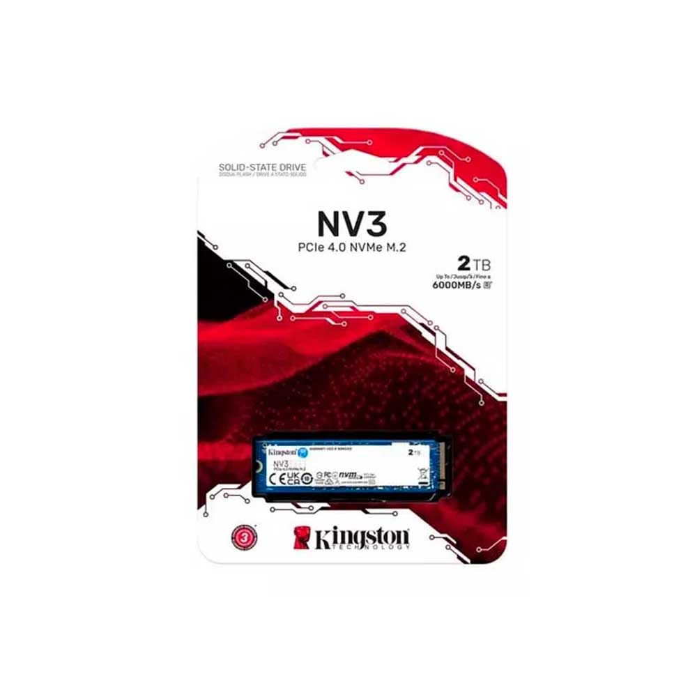 DISCO SOLIDO KINGSTON 2TB NV3 M.2 NVME