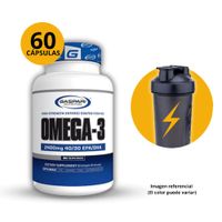 Omega 3 Gaspari Nutrition 2400mg de 30 Servicios con shaker gratis