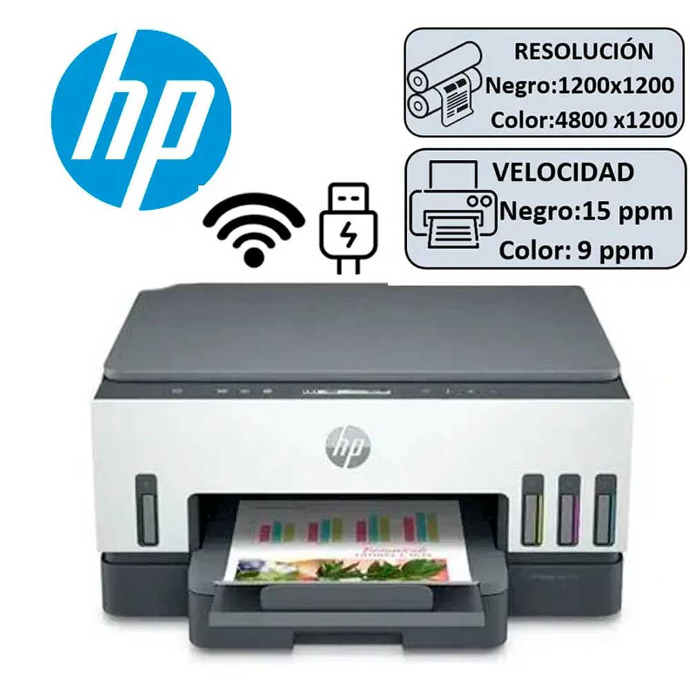 IMPRESORA HP SMART TANK 720 DUPLEX AUTOMATICO