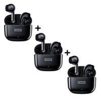 Combo Lenovo Audifonos LP40 PRO Negro X3 Bluetooth 5.1
