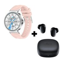 Combo Smartwatch Vidvie SW1624 + Redmi Buds 6 Play Negro