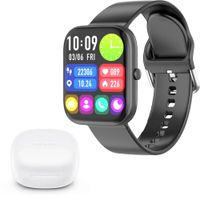 Combo Smartwatch Vidvie SW1618 Negro + Redmi Buds 6 Play Blanco Xiaomi