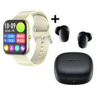 Combo Smartwatch Vidvie SW1618 + Redmi Buds 6 Play Negro Xiaomi