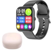 Combo Smartwatch Vidvie SW1618 Negro + Redmi Buds 6 Play Rosado Xiaomi