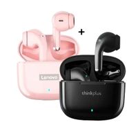 Combo Audífono Lenovo LP40 Pro Negro + LP40 Pro Rosa