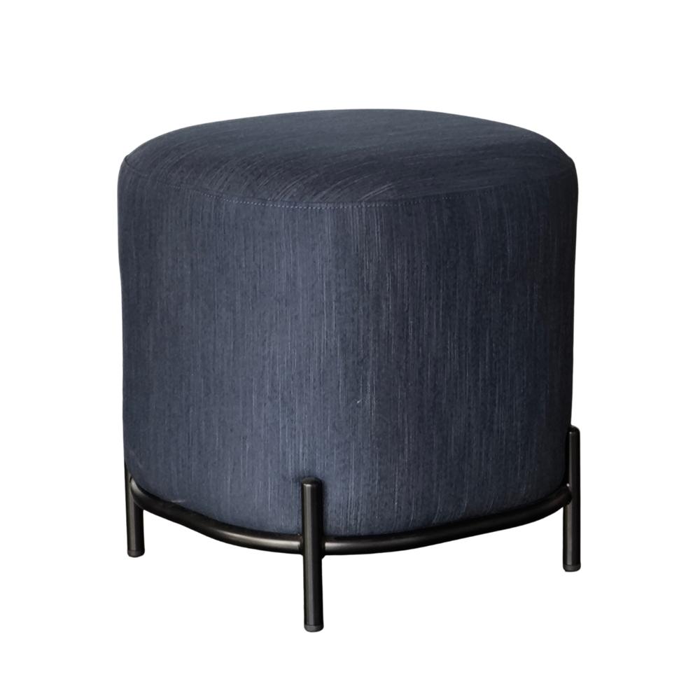Sofa Ottoman 40X40Cm Azul Osc - Ziyaz