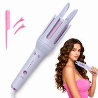 Ondulador Rizadora YX630 Automática de Cabello 32mm Profesional 4 Niveles - Morado