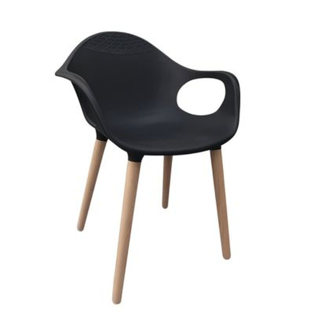 Silla de Comedor Pisa Negro