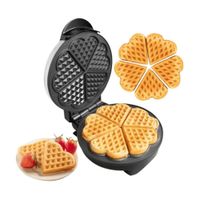 Máquina de wafles en forma de corazón  fácil y deliciosa RAFF