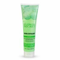 Crema Exfoliante Corporal Flower Secret Pepino 300 ml Limpieza Profunda