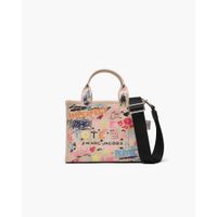 CARTERA MARC JACOBS THE PUNK SCRIBBLE TOTE SMALL | BEIGE