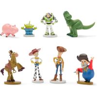 SET 8 JUGUETES COLECCIONABLES TOY STORY DISNEY STORE