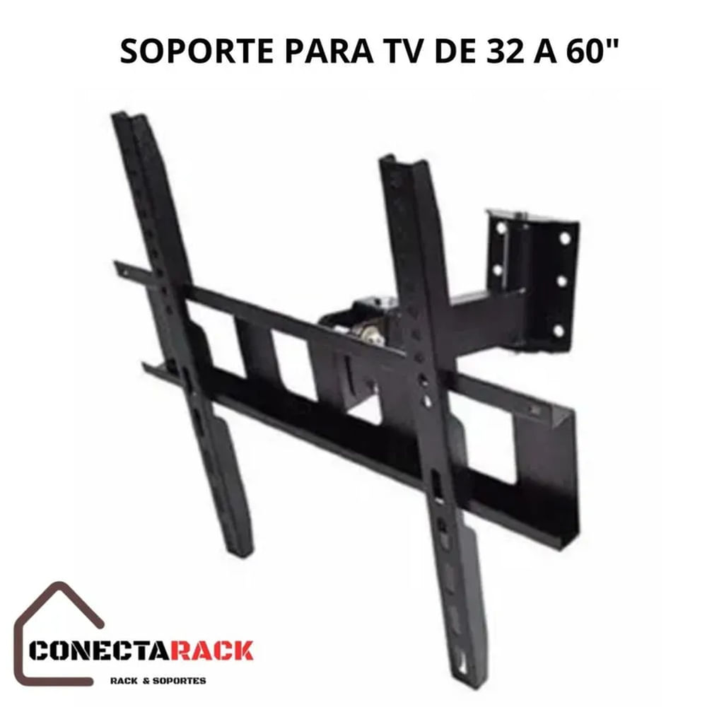 Soporte  para tv 32 a 60 un brazo NACIONAL