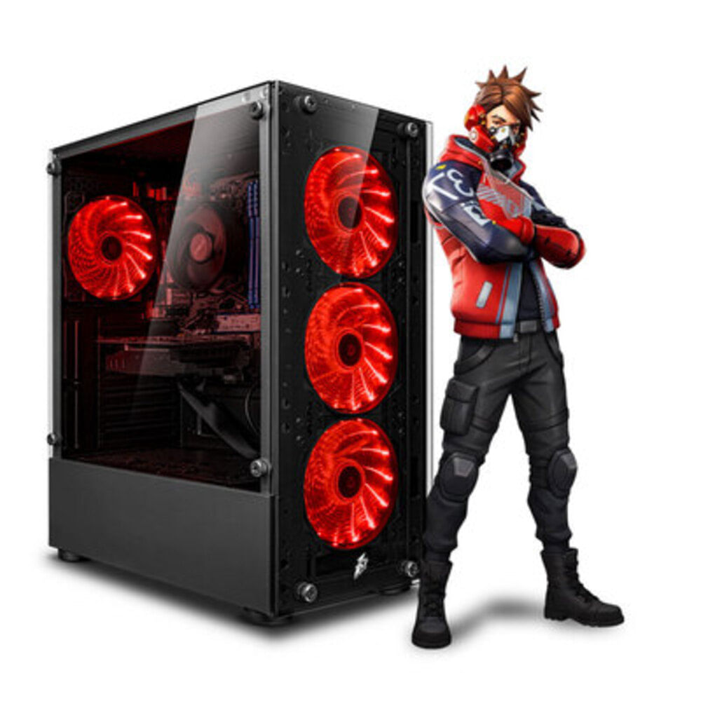 CPU Gamer Intel Core i5 12400F 16gb 500GB RTX5050 8GB Mipclista RED PLUS COMPUTADORA