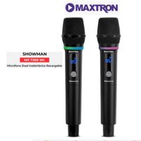 MICROFONO MAXTRON MX7268WL SHOWMAN DUAL WIFI RGB