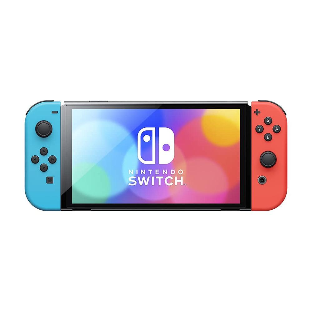 (REACONDICIONADA) CONSOLA NINTENDO SWITCH OLED | NEON BLUE AND RED