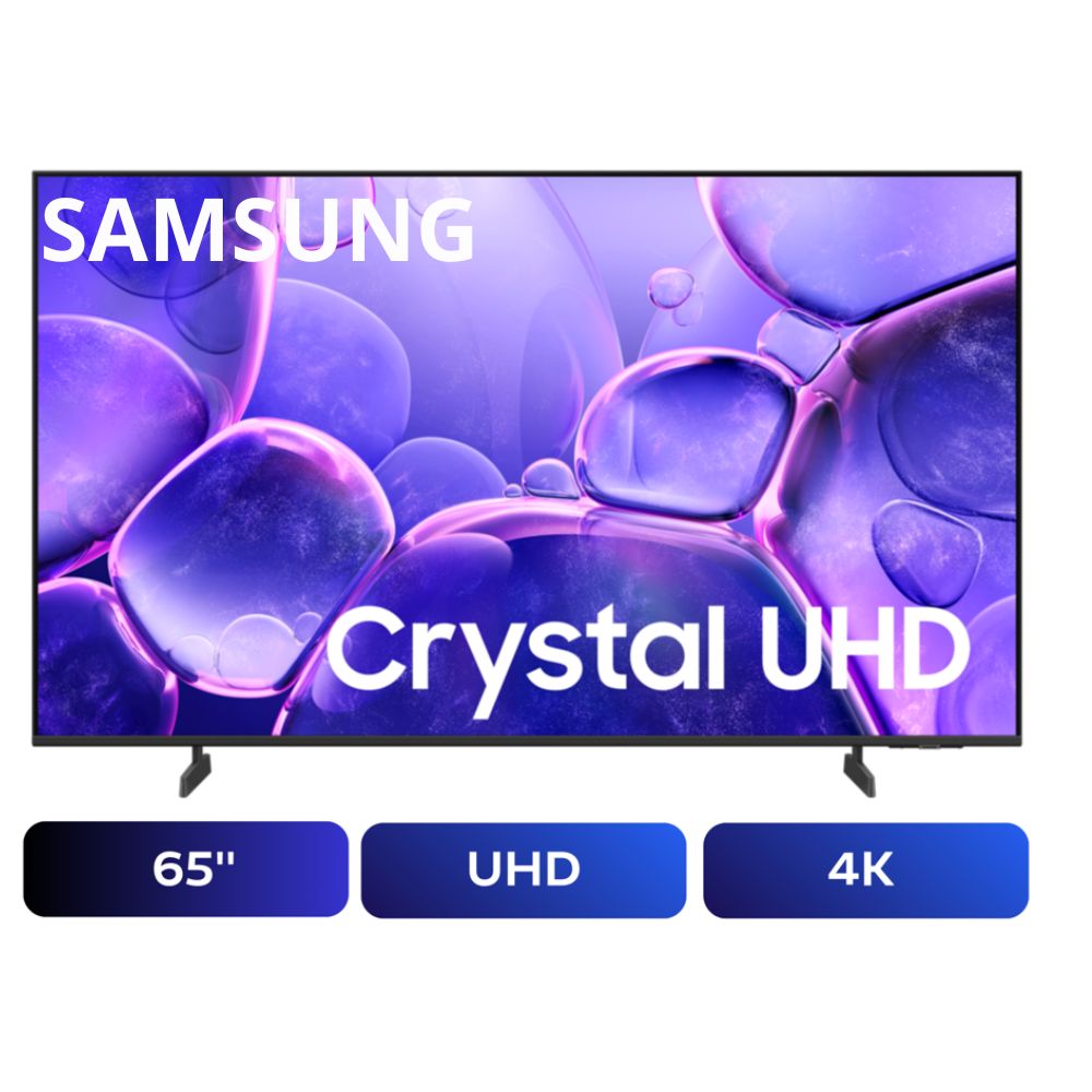 Televisor SAMSUNG 65"" Crystal UHD 4K con Bluetooth UN65U8000FGXPE