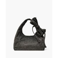 CARTERA MARC JACOBS THE BOW DENIM SACK MEDIUM | LAVADO NEGRO