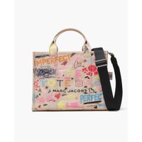 CARTERA MARC JACOBS THE PUNK SCRIBBLE TOTE MEDIUM | BEIGE