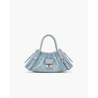CARTERA MARC JACOBS THE SUEDE CRISTINA SATCHEL SMALL | NIEBLA AZUL